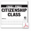 Free Citizenship Test Class - English